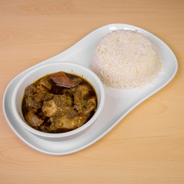 Ayamase Stew (Ofada) -Mixed.